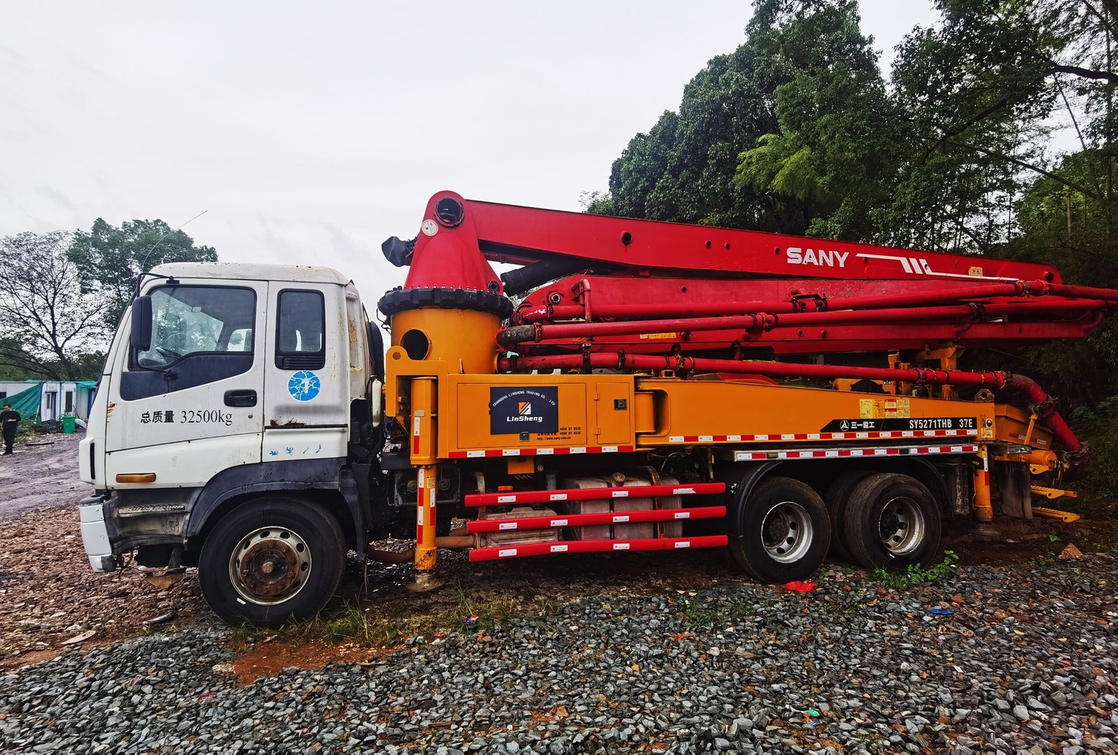 2021 SANY 37m Pump Truck