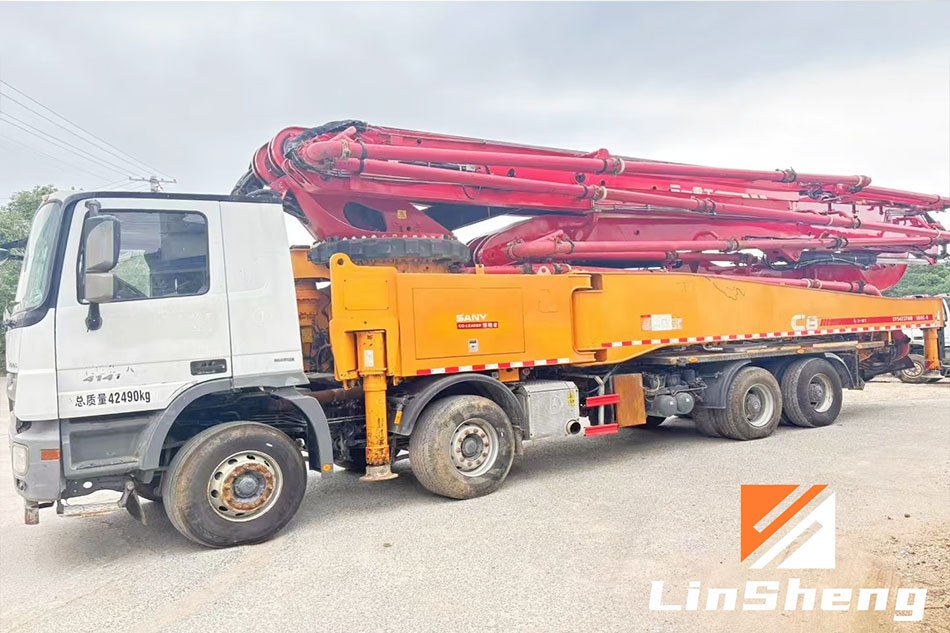 2012 Sany 56m Pump Truck