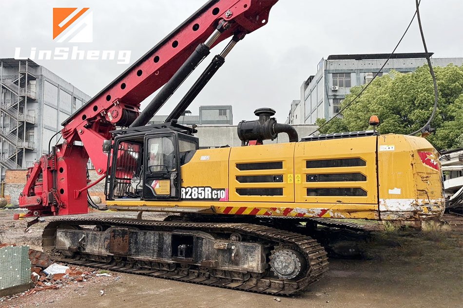 2018 SANY SR285 Rotary drilling rig