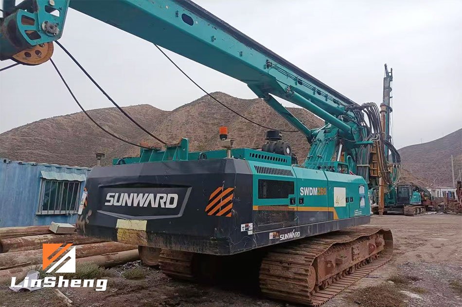 2021 Sunward 260 Rotary drilling rig