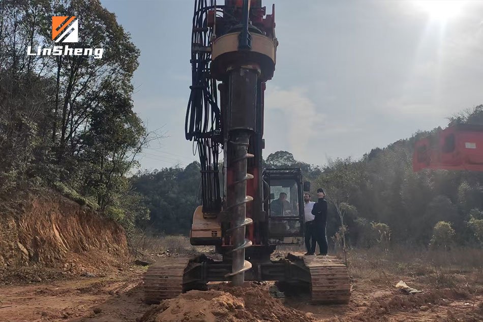 2012 SANY R280 CFA Rotary drilling rig