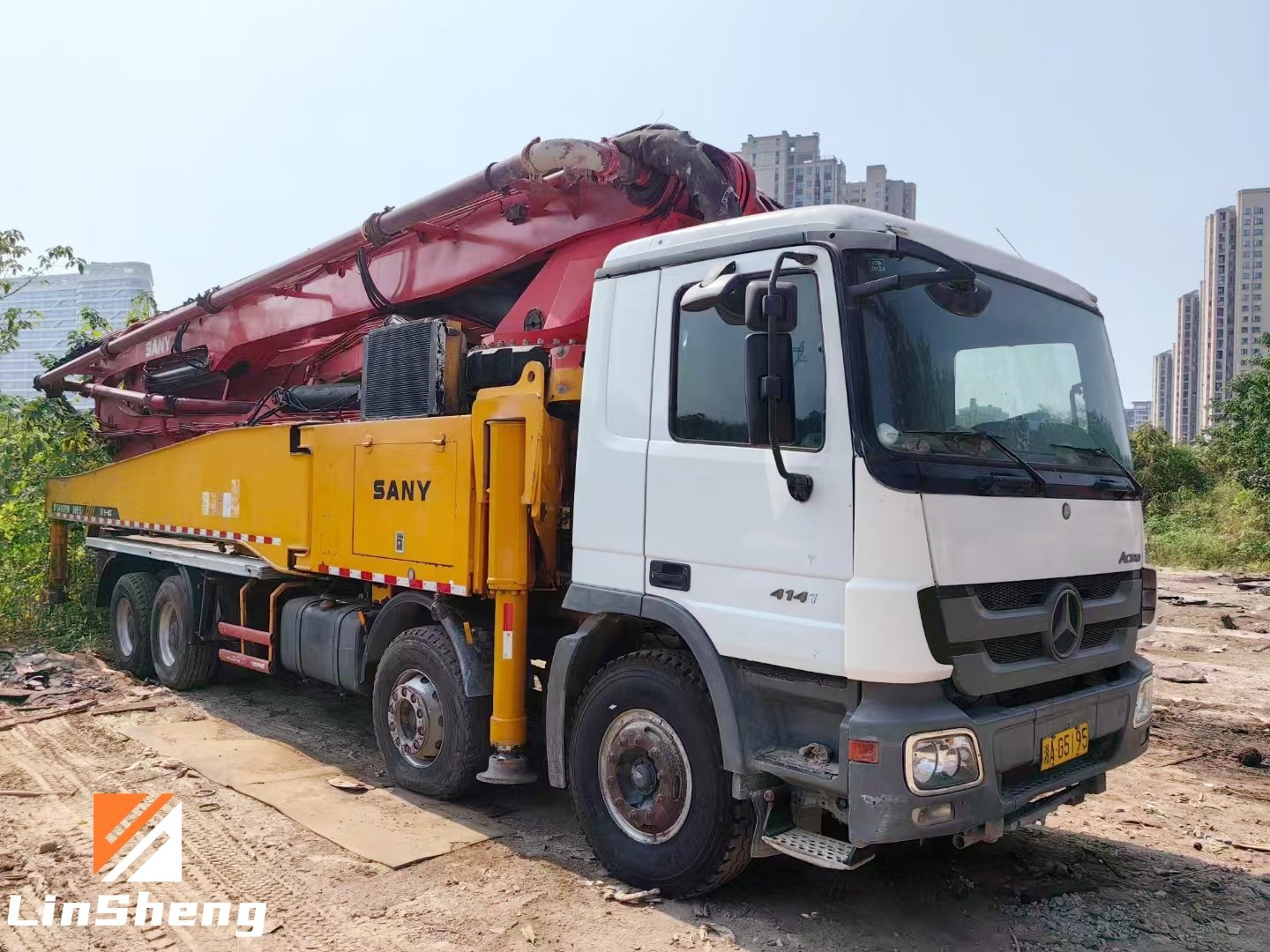 2012 Sany 56m Pump Truck