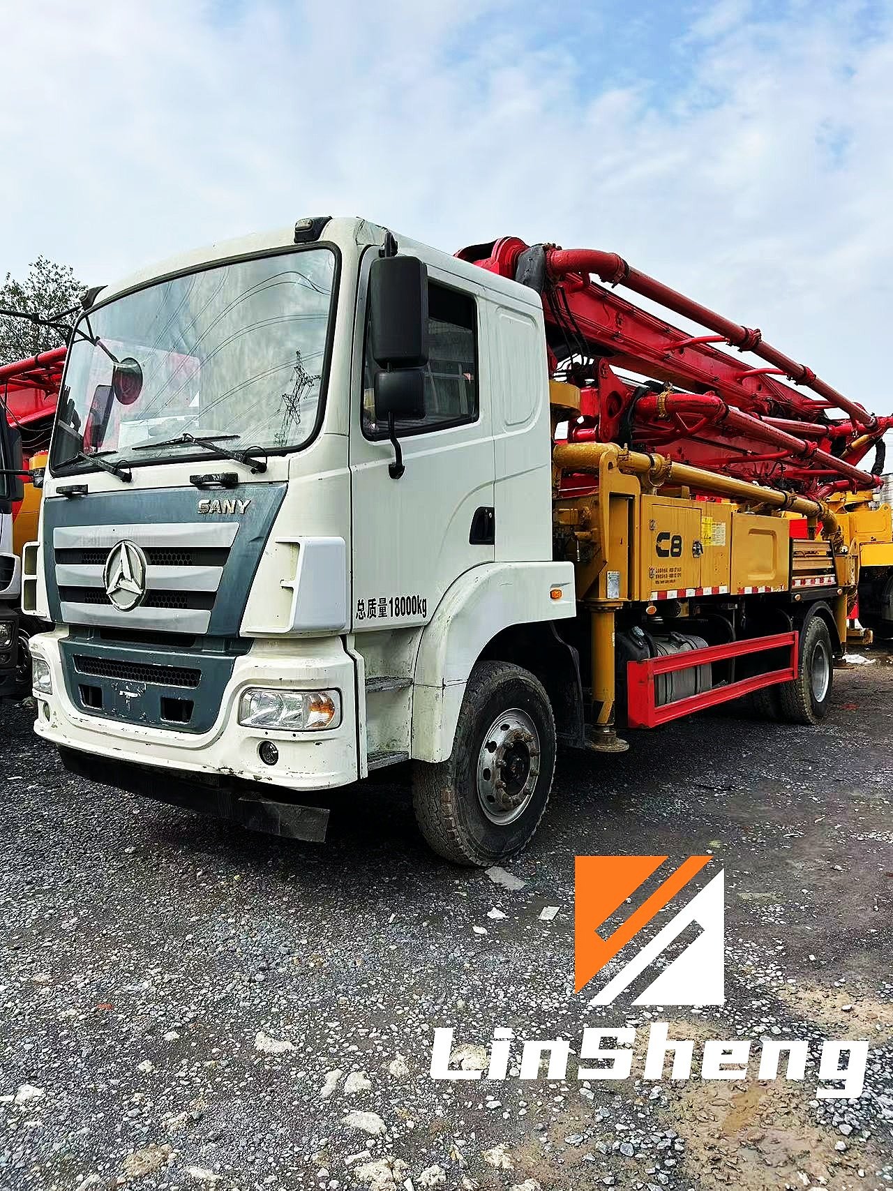 2021 SANY 37m Pump Truck