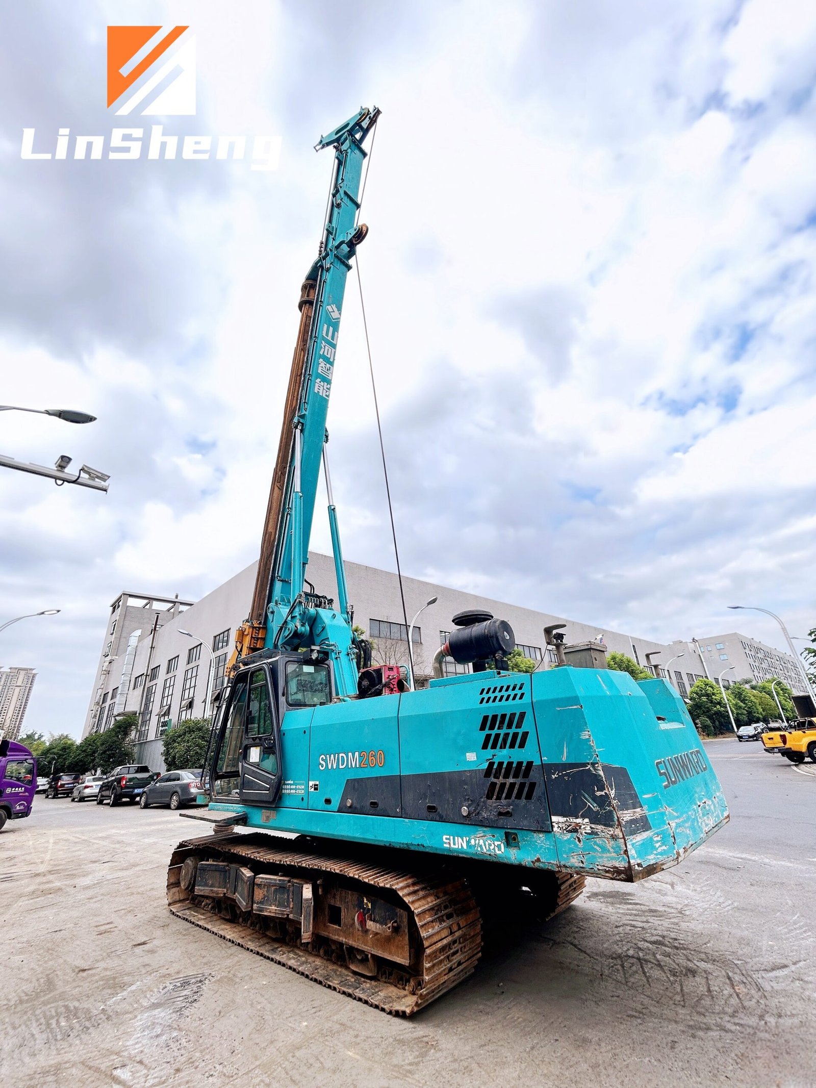 2018 Sunward 160 Rotary drilling rig