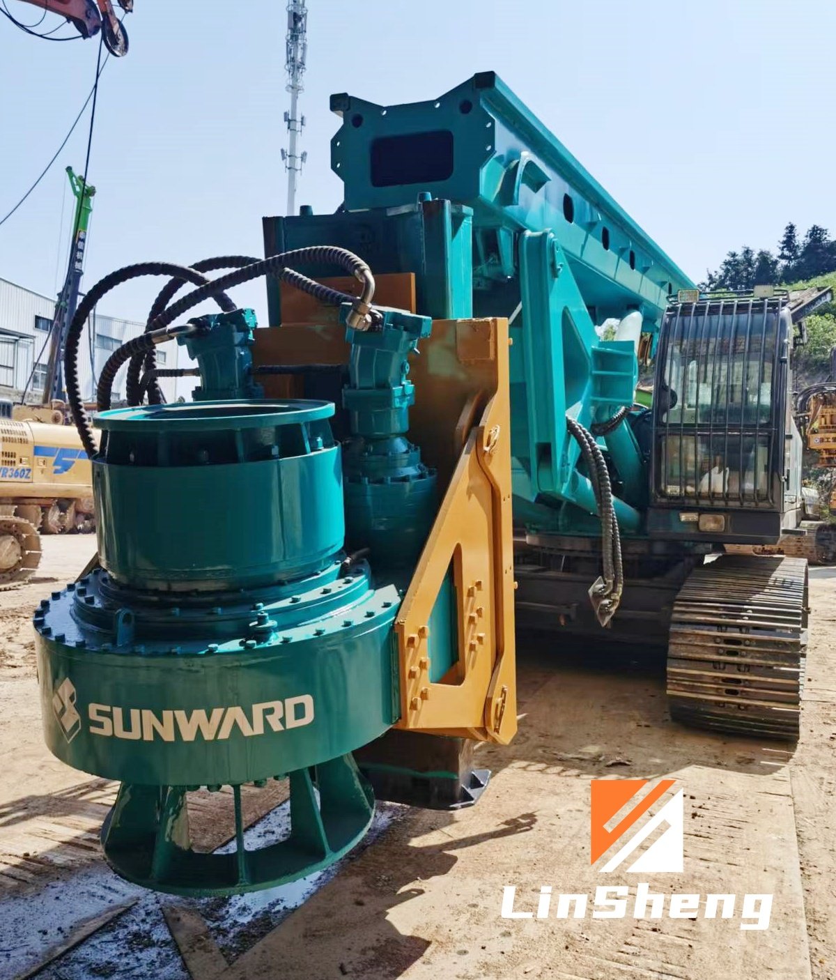 2016 Sunward SWDM220 Rotary drilling rig