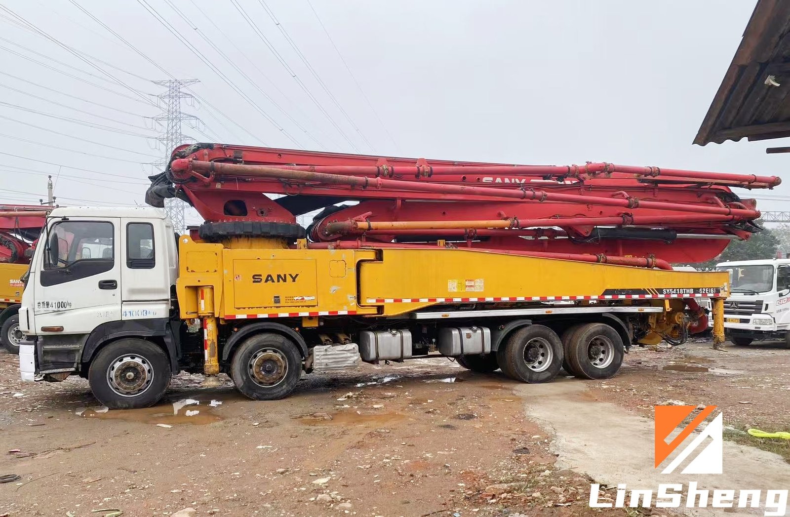 2015 SANY 62m Pump Truck