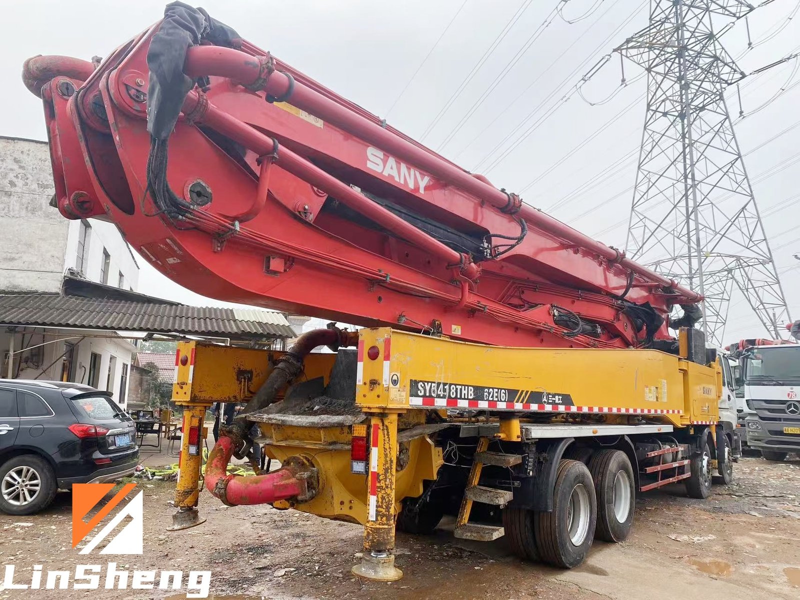 2015 SANY 62m Pump Truck